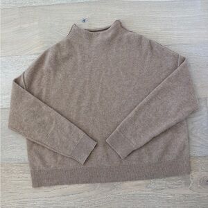 Anthropologie Pilcro the Alani Cashmere Sweater XXS Tan